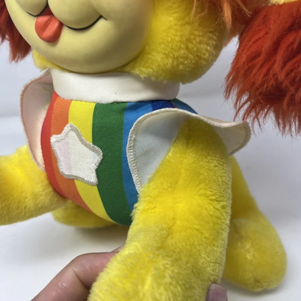 1983 Vintage Hallmark Rainbow Brite Puppy Bright Plush Dog 10